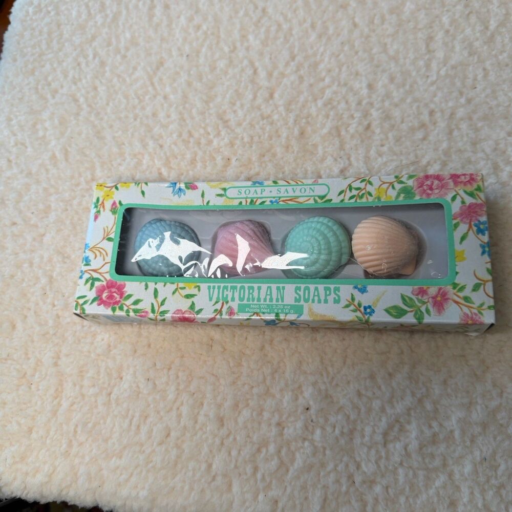 Vintage Rare Sea Shell Guest Savon Victorian Decorative Soap Turkey